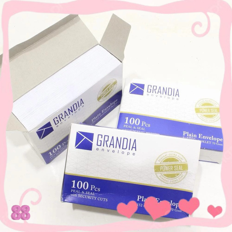 

AMPLOP isi 100pcs AMPLOP PUTIH BOOKLET 70GSM GROSIR