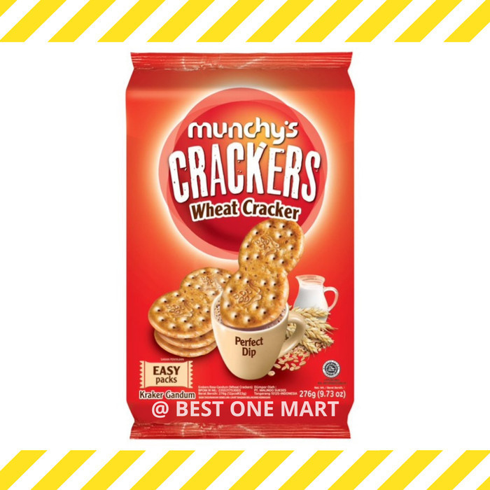 

Munchy's Wheat Crackers / Biskuit Munchys Rasa Gandum 322 g
