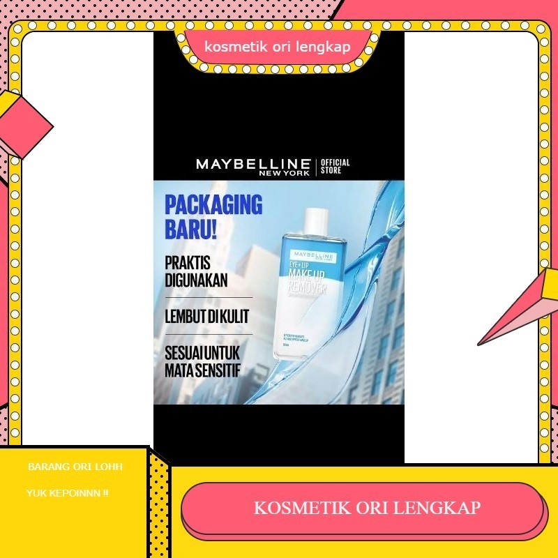 Makeup Remover Maybelline  | pembersih makeup maybelline 