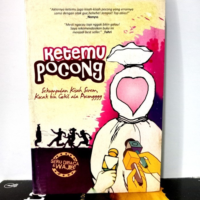 

Buku Ketemu Pocong, Sekumpulan Kisah Seram. Original.