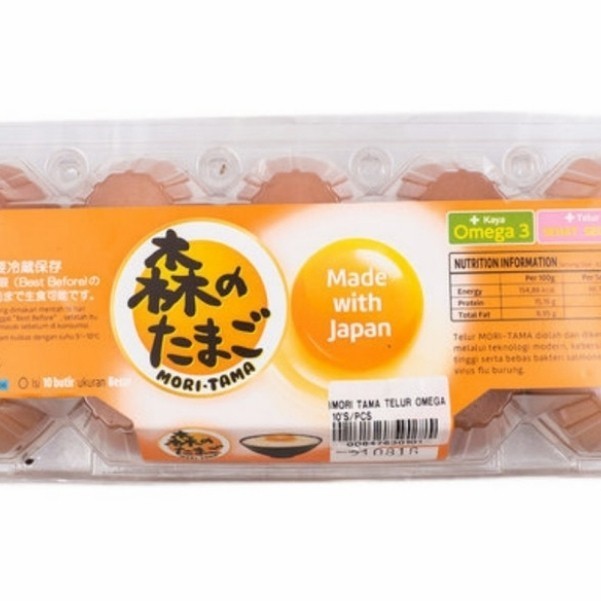 

moritama telur ayam jepang omega isi 10pcs