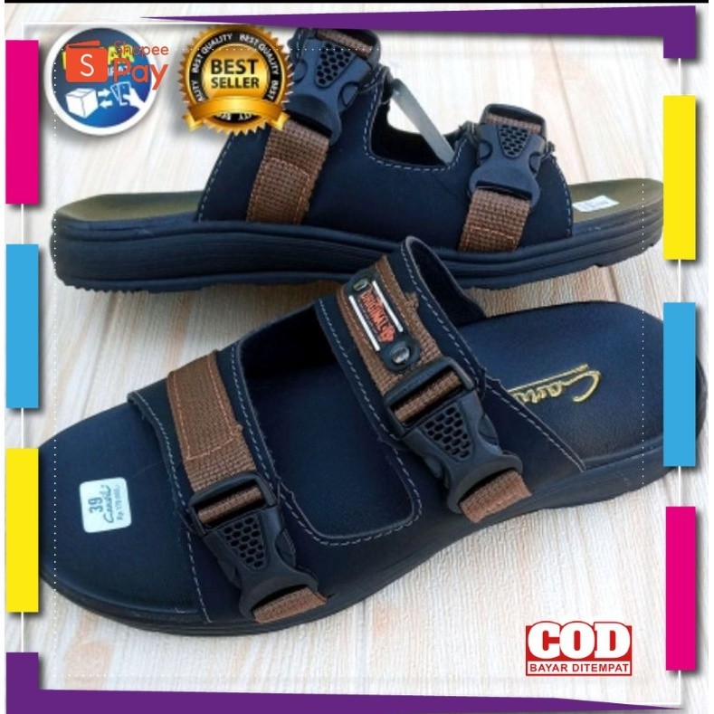 [PREMIUM ORIGINAL] BIG SALE SANDAL PRIA/SANDAL PRIA SLOP/SANDAL SLOP PRIA/SANDAL KULIT PRIA/SANDAL C