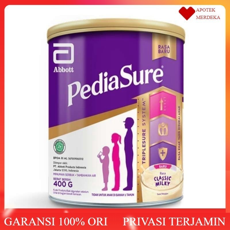 

Pediasure Classic Milky 400gram / Pedia Sure 400g