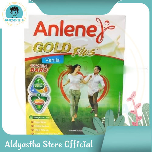 

Anlene Gold Plus Formula Baru/Vanilla/Coklat 620G/Yastore