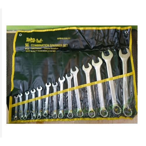 Kunci Ring Pas set 14 pcs / Ring Pas 8-32mm / Kunci Ring Pas Set 14 pc