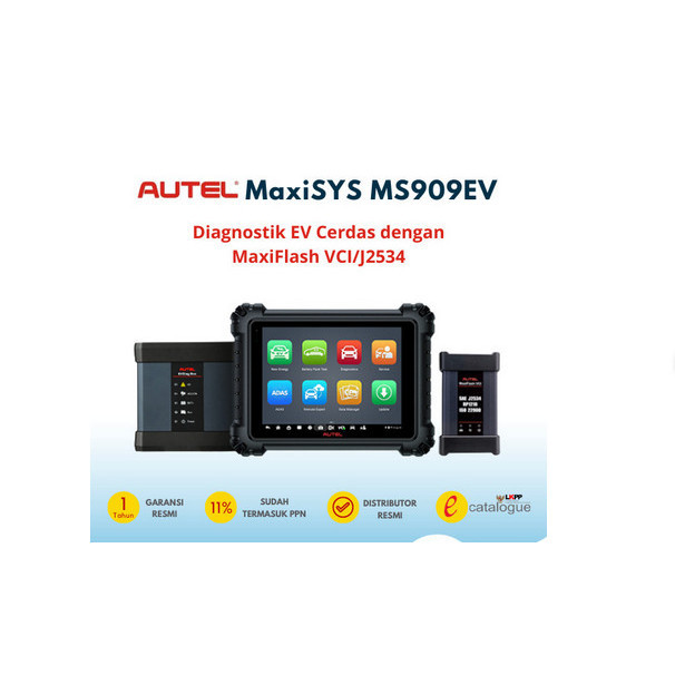 AUTEL MS909EV Scanner Mobil dengan MaxiFlash