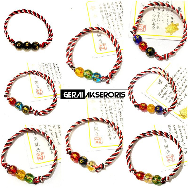 TERMURAH GELANG TRIDATU PACKING PAKE BOX ARY ACC_SOLO  Gelang tridatu Mantra 3 bola keberuntungan AU