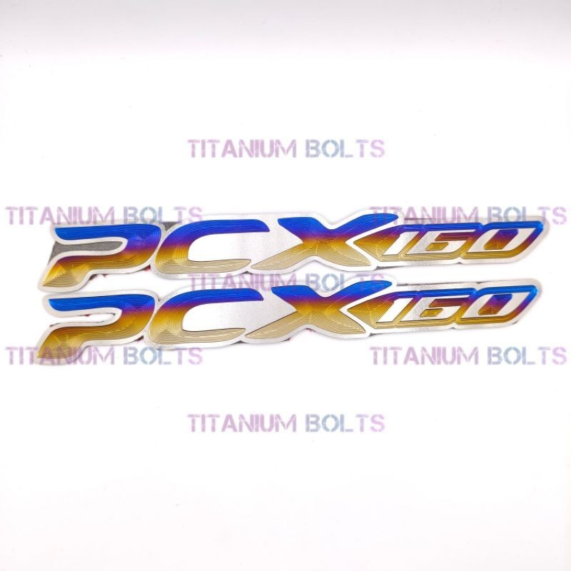 Emblem Logo PCX 160 Titanium GR5