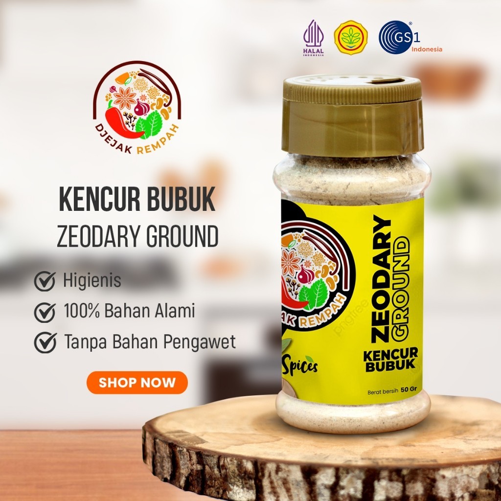 

Kencur Bubuk Rempah Bubuk / Zheodary Ground Powder Bumbu Masakan Dapur Asli Berkualitas - 100% Rempah Murni #bumbumasakan #Kencurbubuk #Rempahrempah #bumbudapur #bumbumasakinstan #jejakrempah #spices #bumbumarinasi