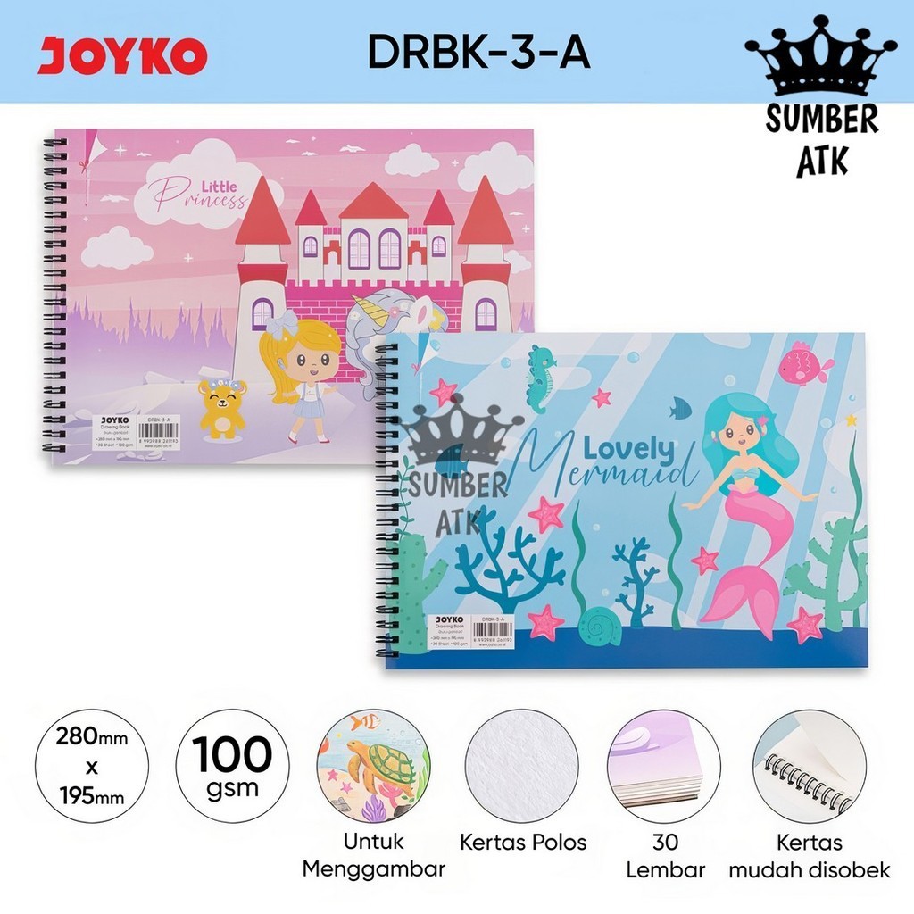 

Buku Gambar Drawing Book Joyko DRBK-3-A DRBK-3-B