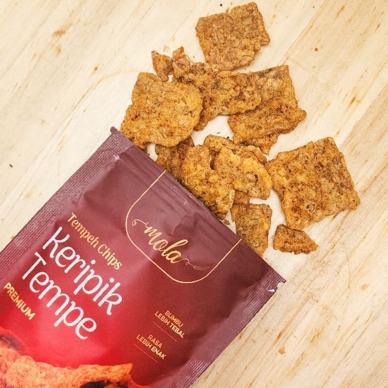 

Mola Snack Keripik Tempe Bumbu 50 gr