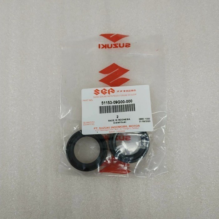 SEAL SHOCK DEPAN ORIGINAL  HAYATE & SKYWAVE SET