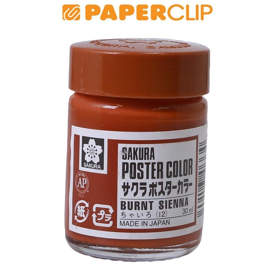 

POSTER COLOR SAKURA 30ML XPW30-012 BURNT SIENNA
