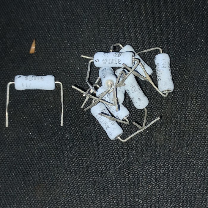 resistor 390R 3W panasonic original japan 390ohm 390 ohm 3 watt 3watt Fajar