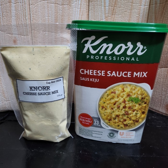 

Knorr Bumbu Cheese Sauce Mix Repack 125gr