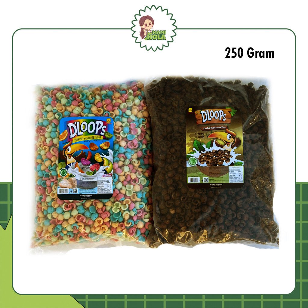 

DLoops Sereal Rasa Coklat Fruit Mix Dloops CORNPUFF