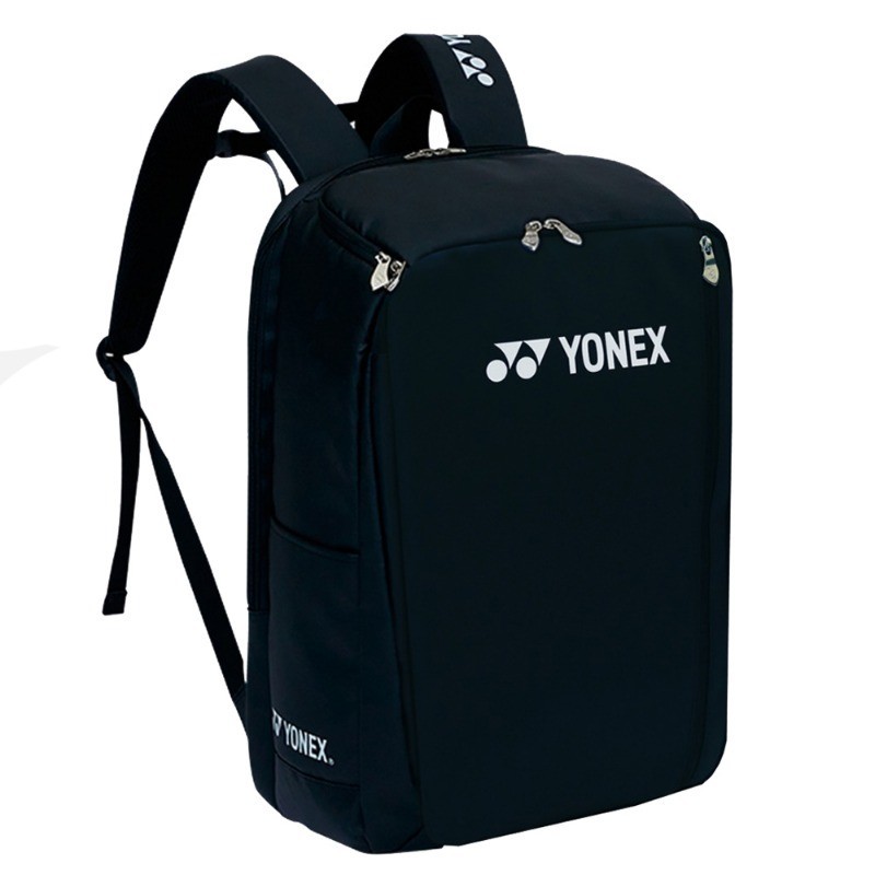 Yonex PU High Quality Badminton Racket Sports Bag Genuine Leather Racket Bag Thickened Tennis Backpa