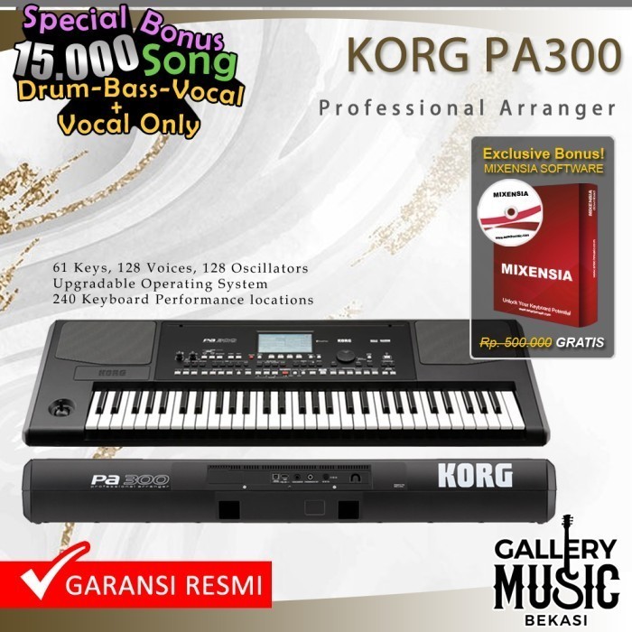 KORG Professional Arranger Pa300 / Pa-300 / Pa 300 Garansi RESMI