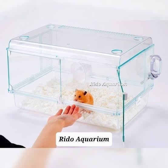 Kandang Akrilik & Kaca Hamster/dll OriginalGex Glass Harmony450Premium