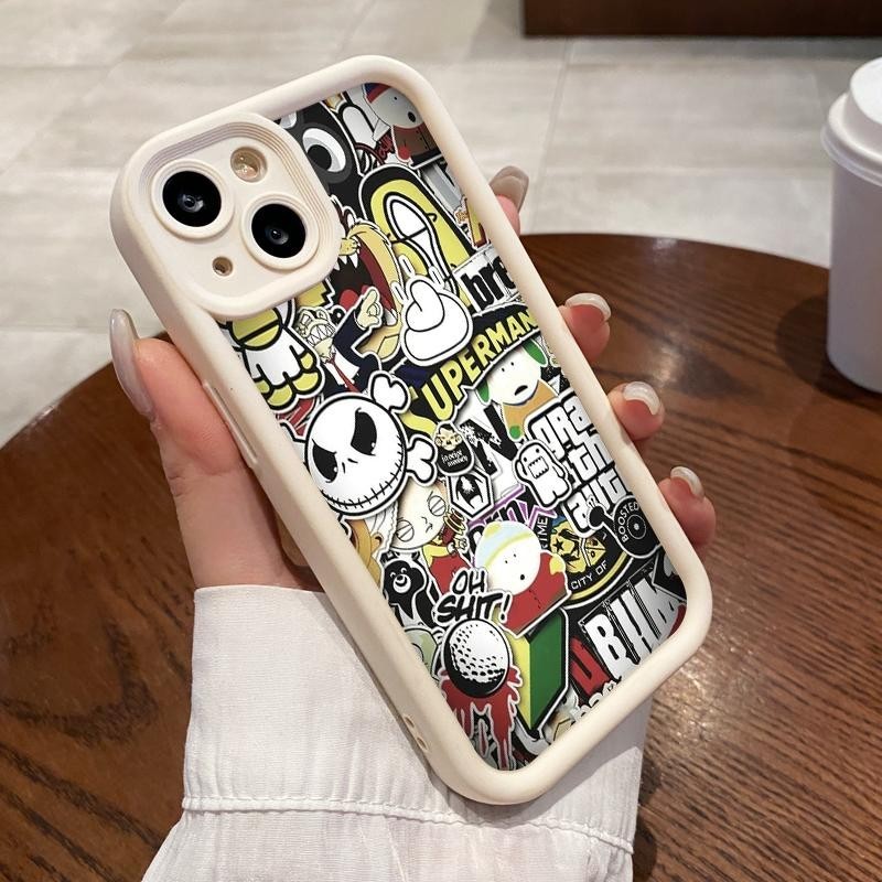 Casing Hp For OPPO A38 A31 2020 A32 A33 2020 A35 2021 A36 A3s Slikon Soft Bumper Artistic Stickers C