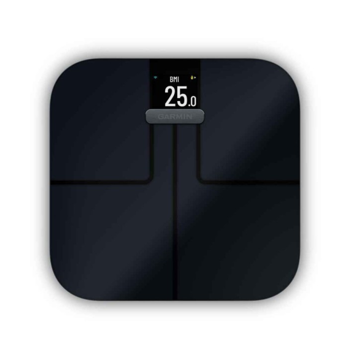 GARMIN INDEX S2 SMART SCALE  - Black