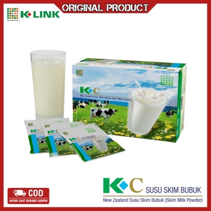 

TERJUAL Susu K Link Skim Bubuk Original Kolostrum New Zaeland Milk Powder - isi 15 Sachet