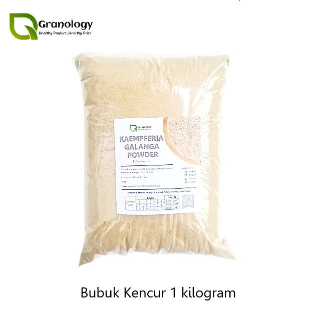 

TERJUAL Kencur Bubuk / Kaempferia Galanga Powder (1 kilogram) by Granology
