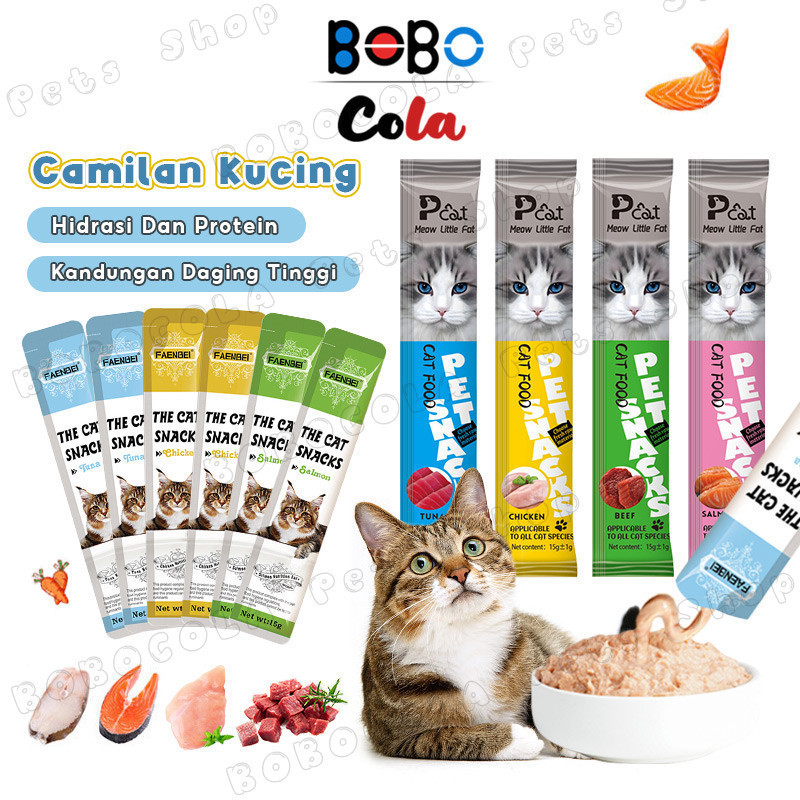 Snack Kucing Makanan Basah Kucing Cemilan Kucing Makanan kucing Creamy Snack