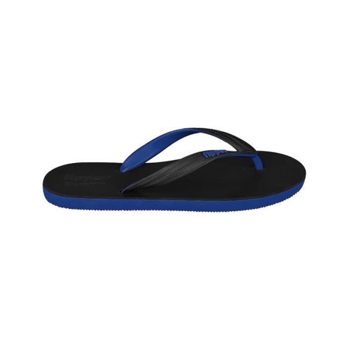 best -Fipper Black - M Series / Sandal Jepit Pria / Black - Blue Mariner - 7