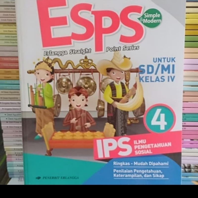 Buku SD ESPS IPS Kelas 4 Erlangga