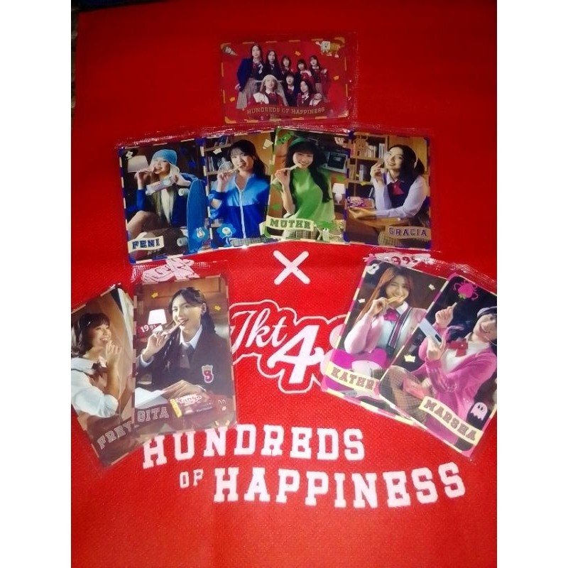 photocard jkt48 x tango unofficial (take all pc all mem 25 pc + PC full member tango x jkt48)