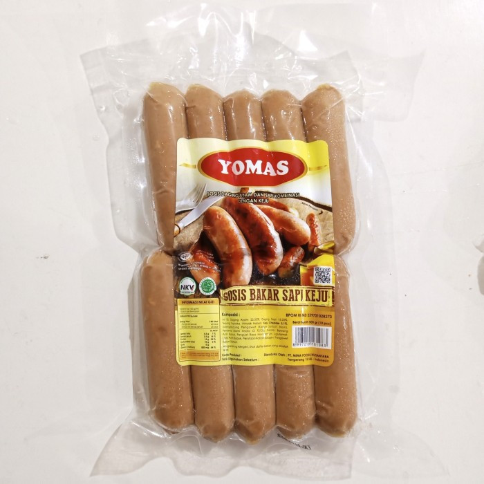 

Yomas sosis bakar mini Keju 500gr