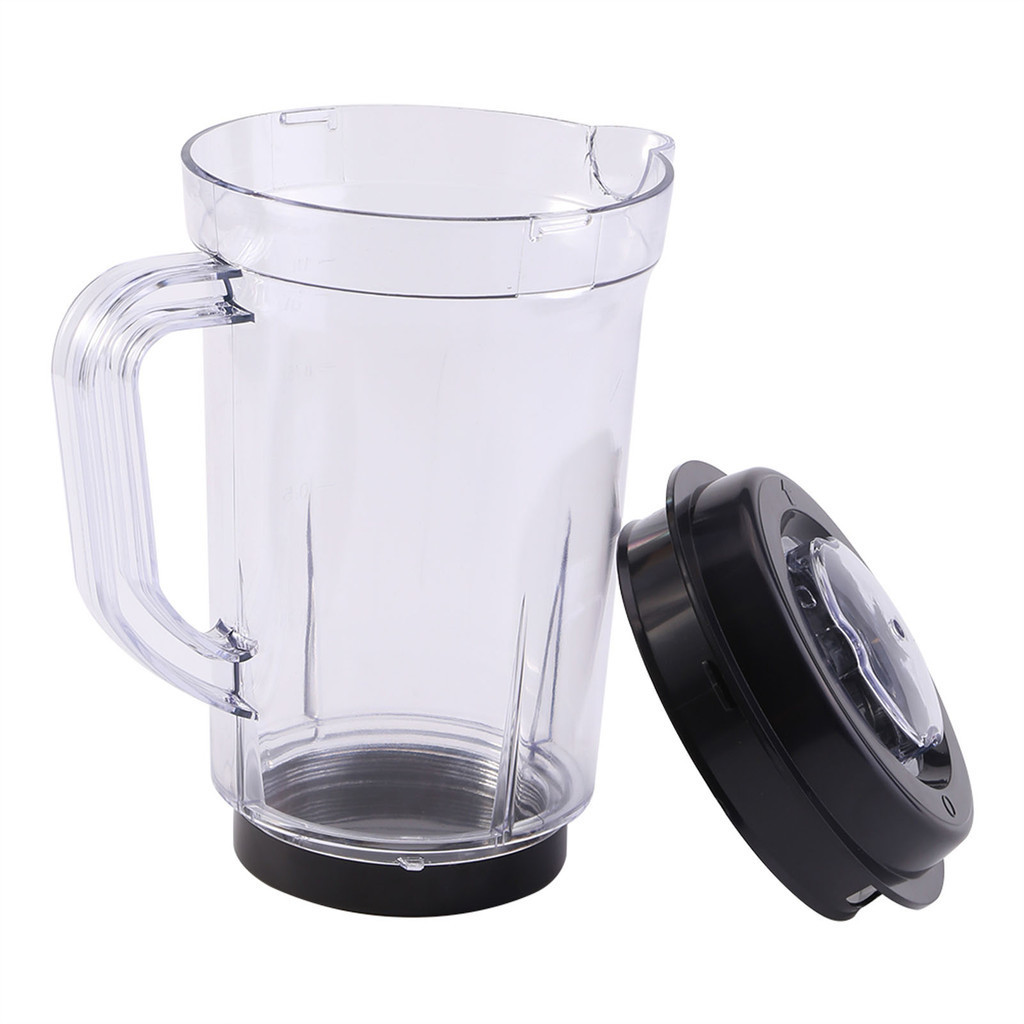 1L Juicer Blender Pitcher Container Kitchen Jar Jug Water Milk Cup Lid Blender Replacement Parts Fit