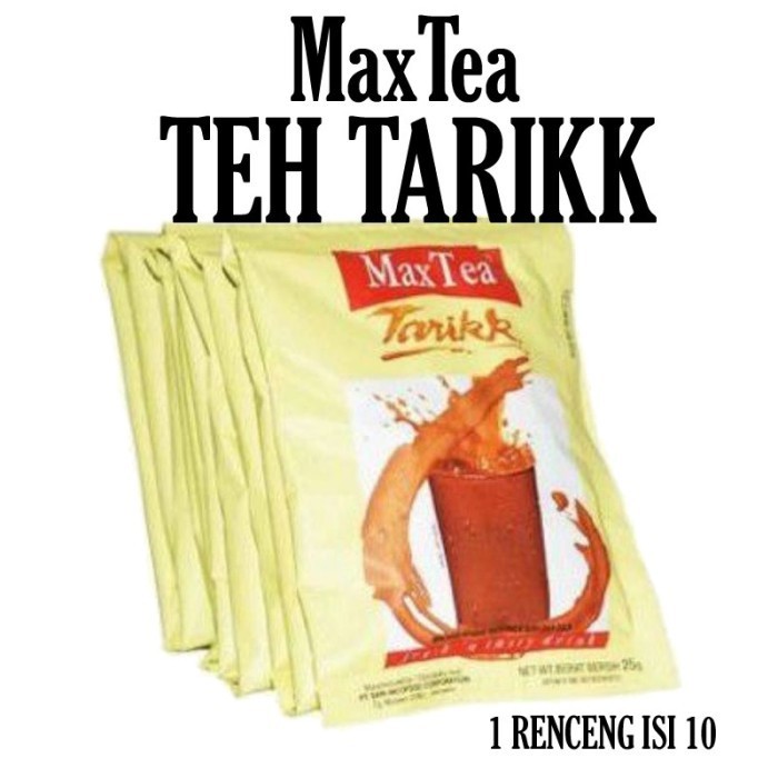 

TEH TARIK MAX TEA RENCENG isi 10sachet AYUSHOP57