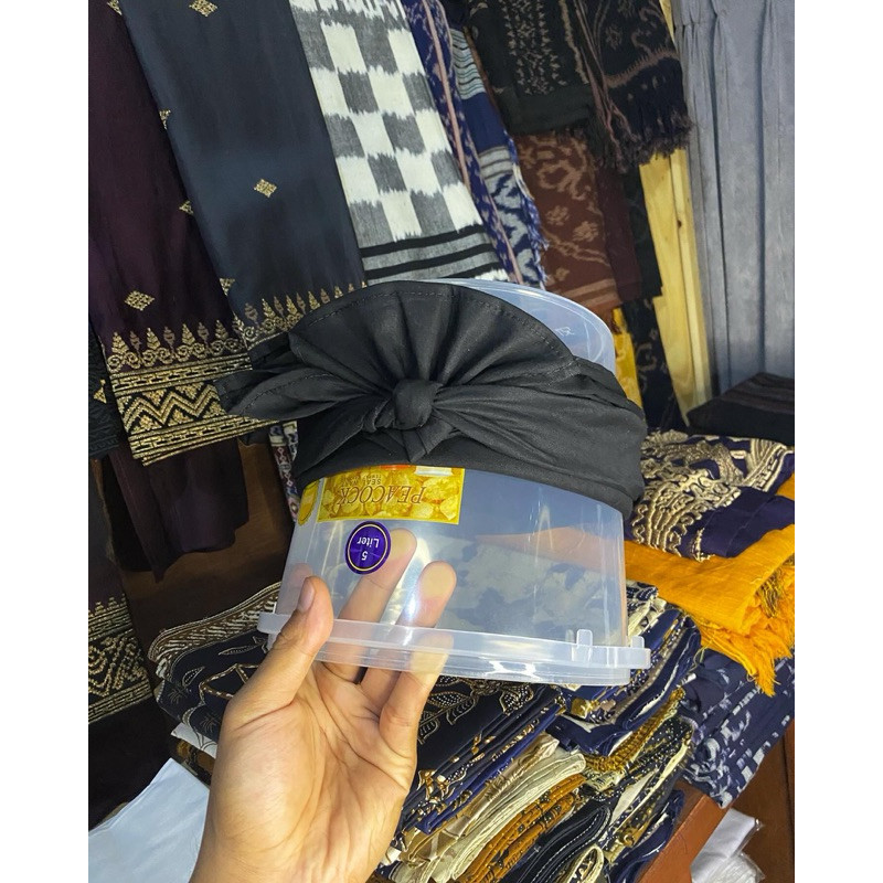 PROMO udeng jadi•udeng lembaran•udeng setengah jadi hitamselem jangar rimpit•jangar kepet