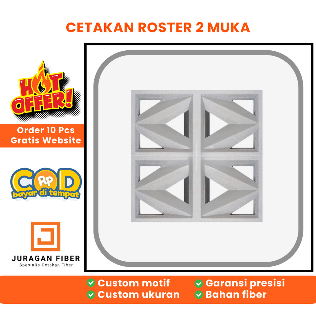 CETAKAN ROSTER FLAYING JURAGAN FIBER
