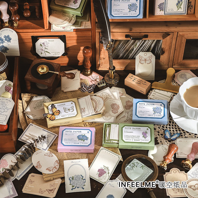 

Journamm.id Infeel.me Letterpress Notes Seri Koleksi Malam Gunung dan Liar Catatan Dekoratif Buku Pegangan Bunga Retro Sastra