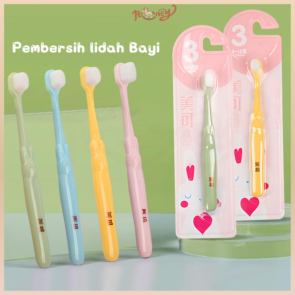 Poney Sikat Gigi Anak 1 Tahun Sikat Gigi Anak Bulu Lembut