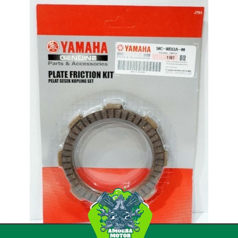 Plat Kopling Kampas Kopling Yamaha Jupiter MX New 135 50C Kualitas Original