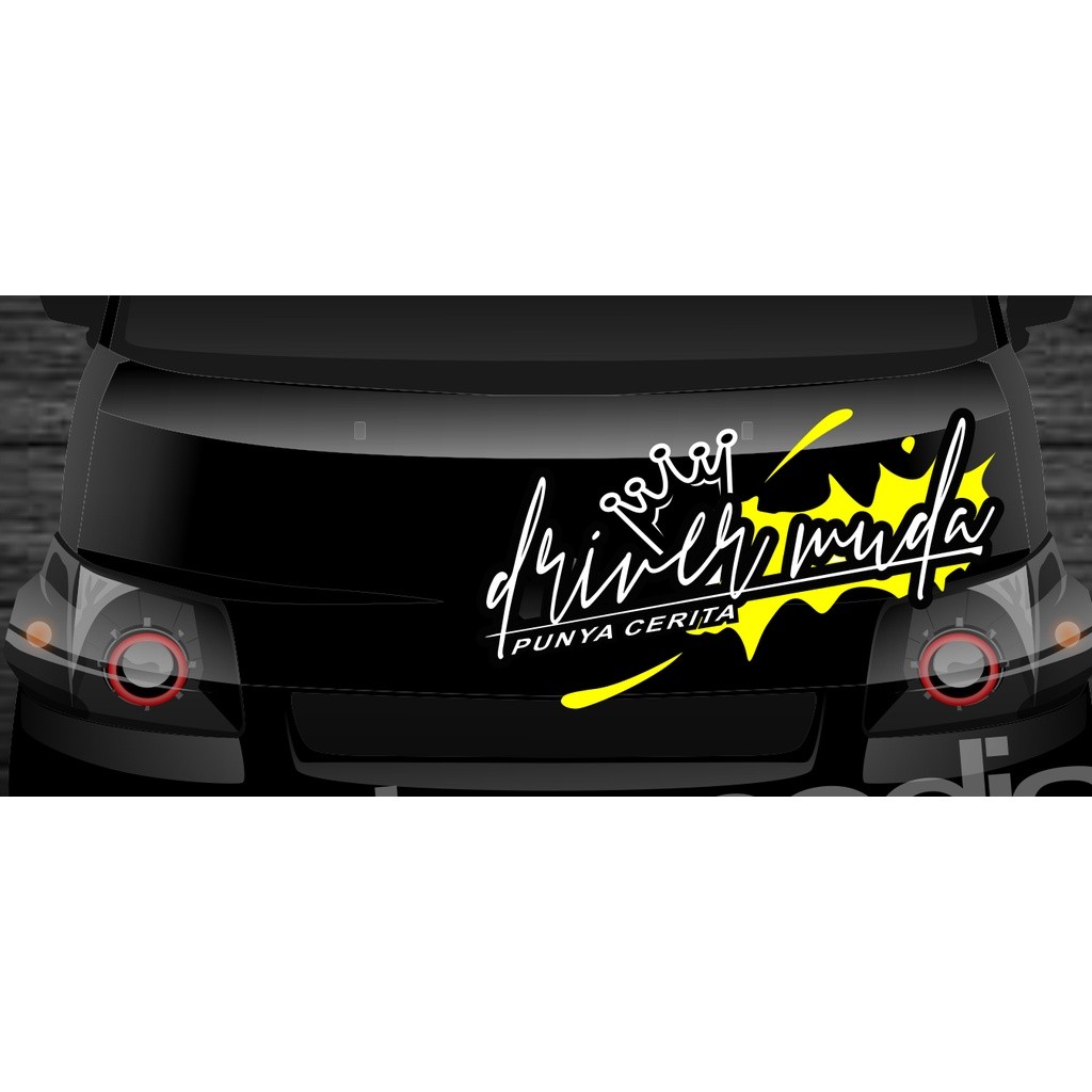 STICKER kabin granmax driver muda custom nama granmax apv l300