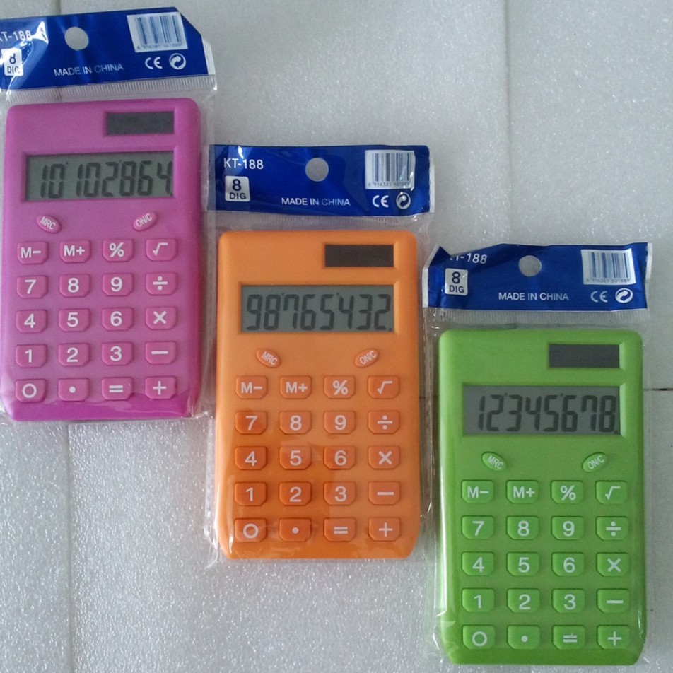 

(1 Pcs) Calculator Mini 8 Digit KT-188 / Kalkulator Mini 8 Digit KT-188