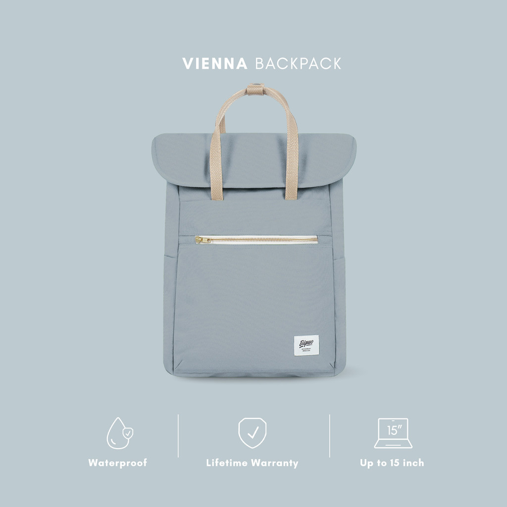 Bigmo Tas Ransel Wanita Water Resistant Water Proof Vienna Sea Salt