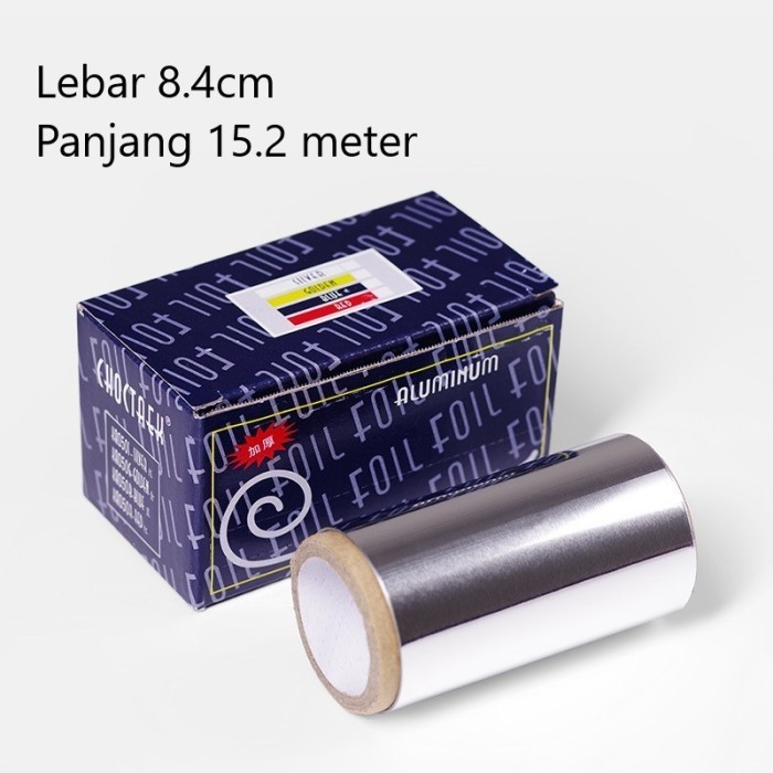 

Aluminium Foil rambut dengan Kotak 8.4cm x 15,2 meter