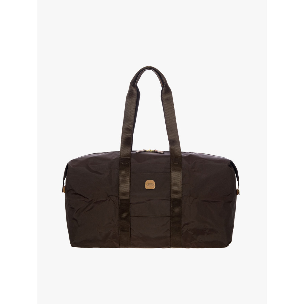 BRICS X-BAG 22" FOLDING DUFFLE BAG - Brown