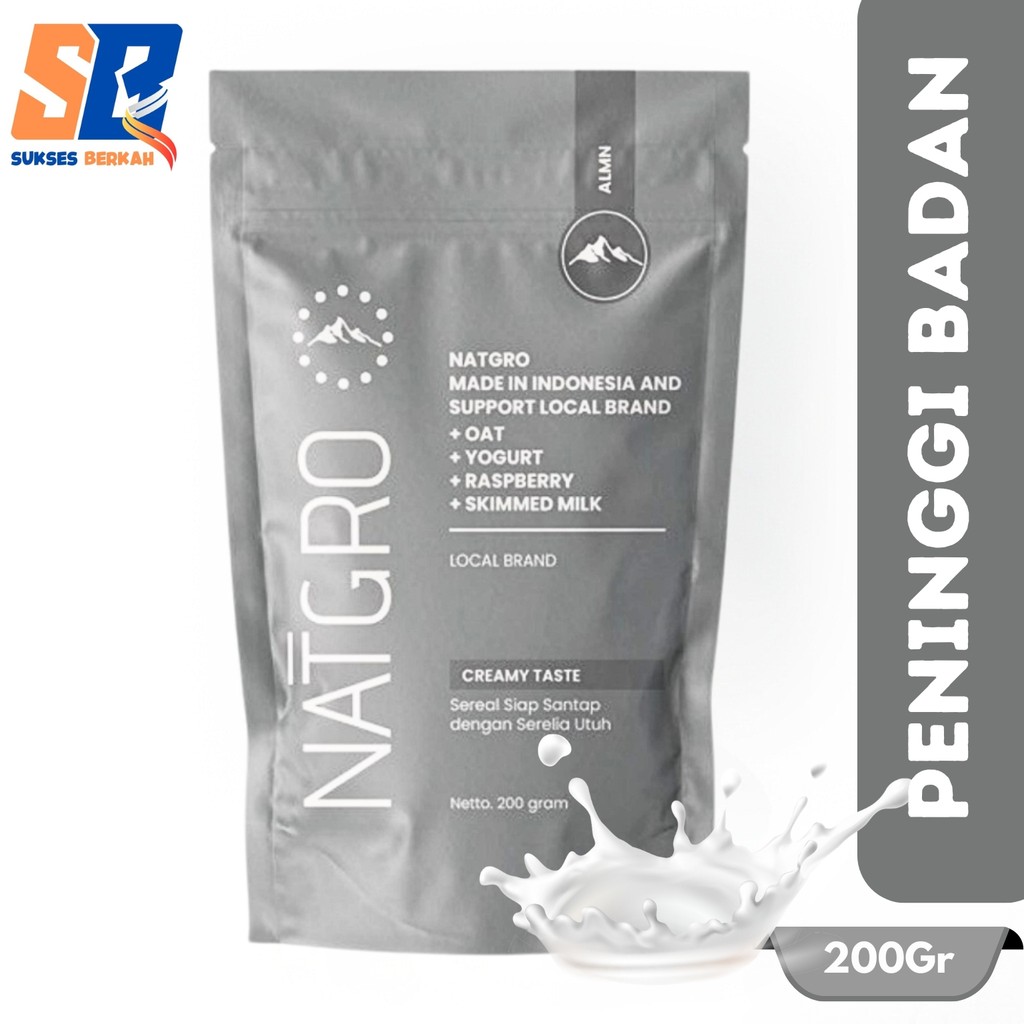 

Alamon Natgro Susu Peninggi Badan Alami Tinggi Kalsium rasa Vanilla