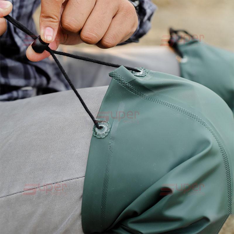 Sepatu Boots Pria Wanita Celana Nasi Panjang Tahan Air Sepatu Siput Elastis Sepatu Bot Petani