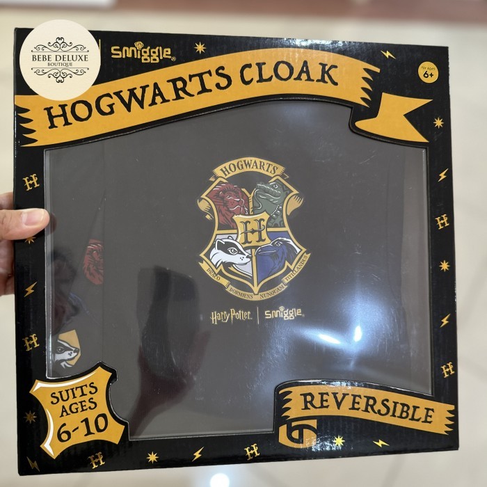 ✨READY✨ -Smiggle Hogwarts Reversible Cloak Jubah Harry Potter