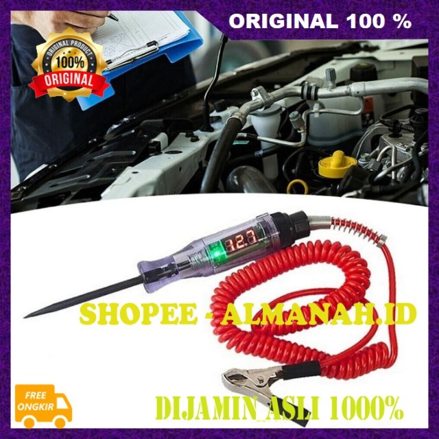 [BISA COD] Tespen DC Digital Taspen Listrik Multifungsi Tespen Kelistrikan Mobil Motor Multifungsi A