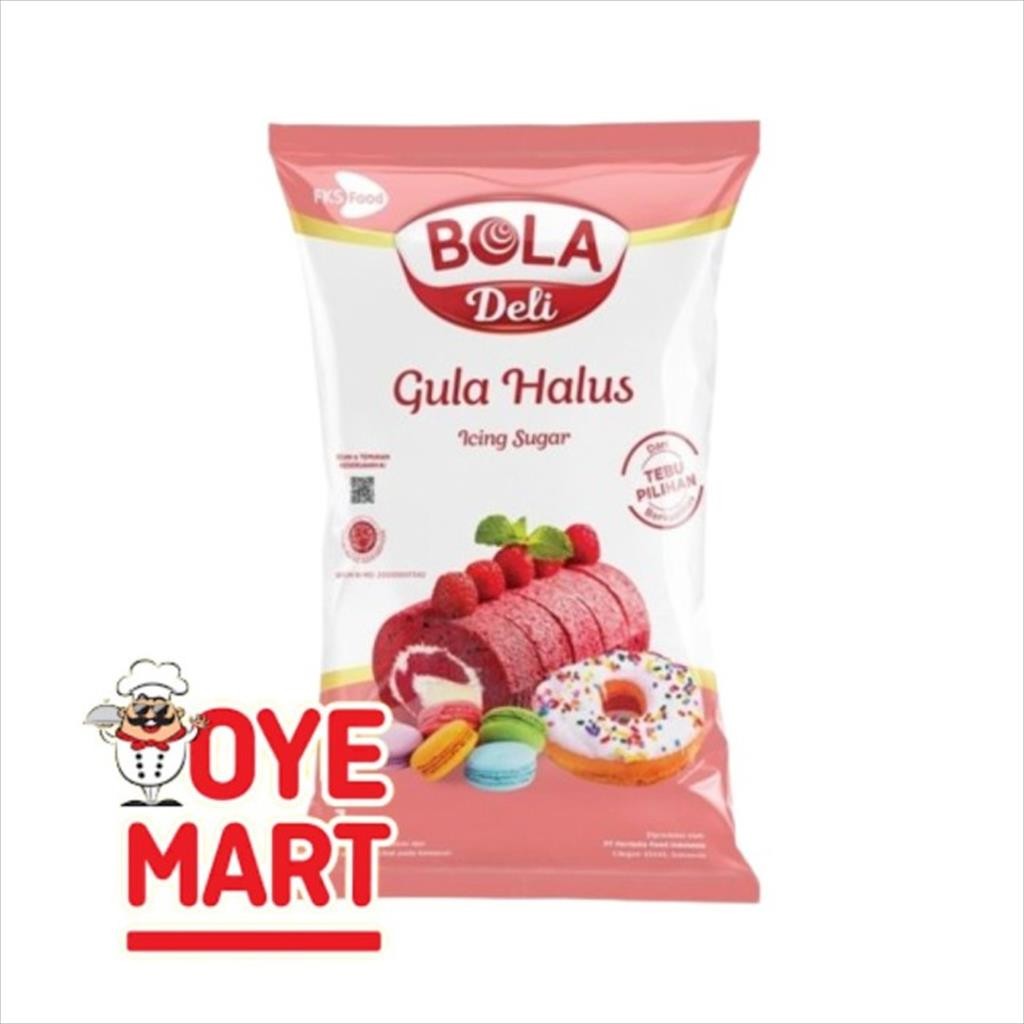 

BOLA DELI GULA HALUS 1KG/TEPUNG GULA