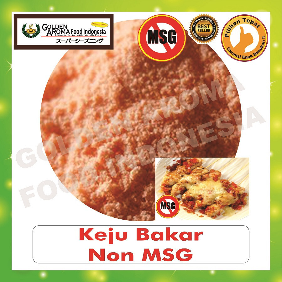 

Bubuk Tabur Rasa Keju Bakar Non MSG 70Gr Bumbu Grilled Cheese Enak Murah Halal Seasoning Powder